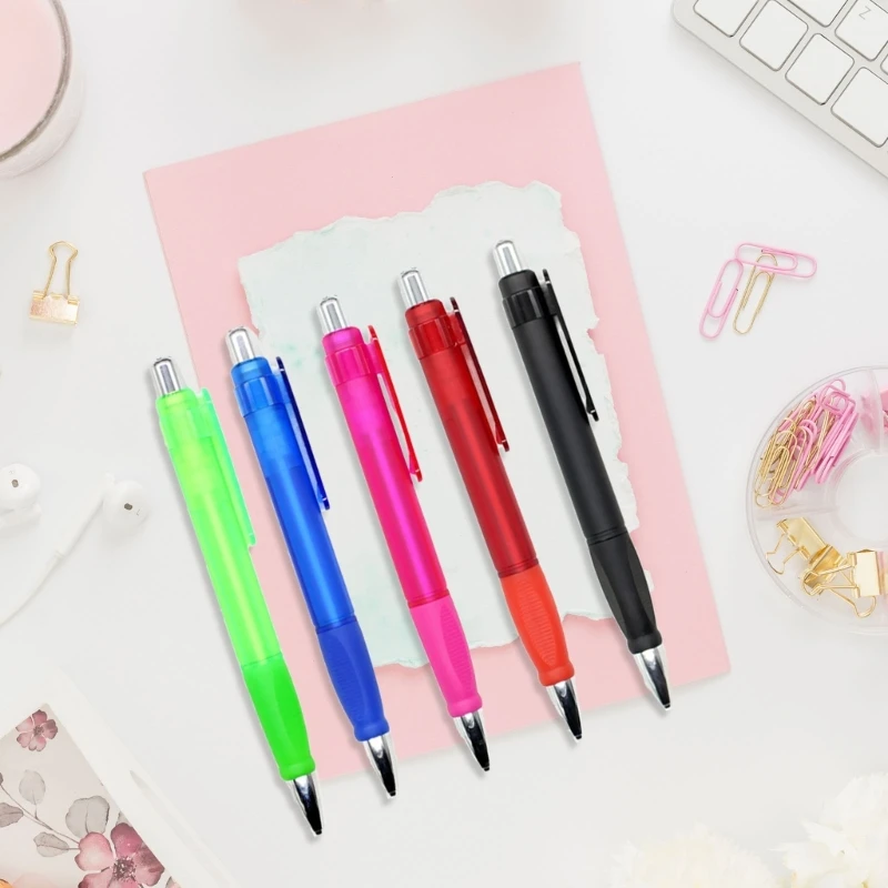 Выдвижная ручка с большим жирным ручком с выдвижным шариковым ручком плавное написание школьного кабинет