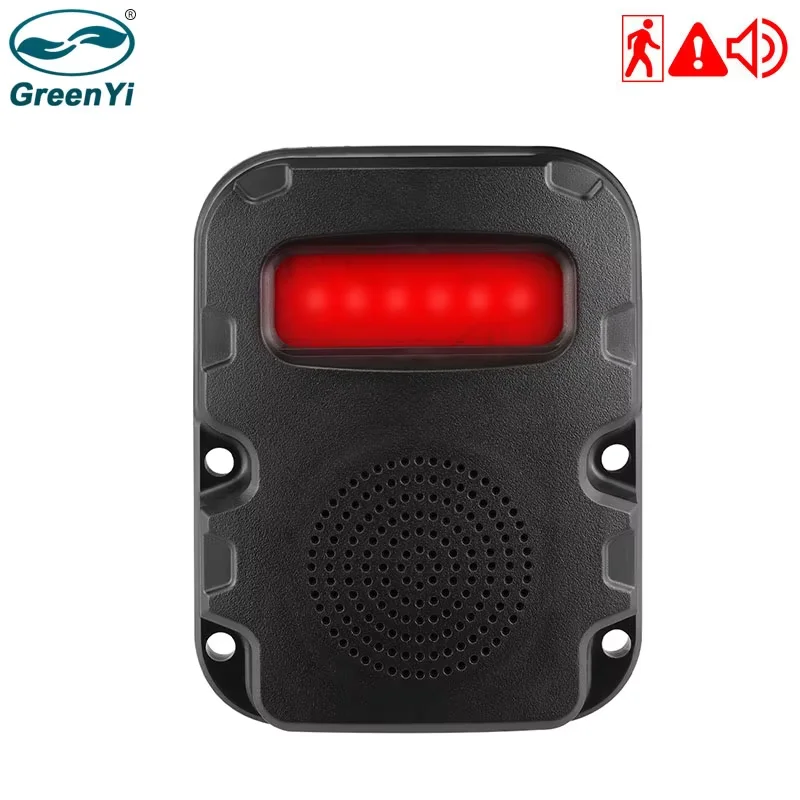 GreenYi Blind Spot Radar BSD English/Korean Alarm Fit For Truck Bus Car DVR Recorder Monitor with 4PCS 1080P Parking Camera