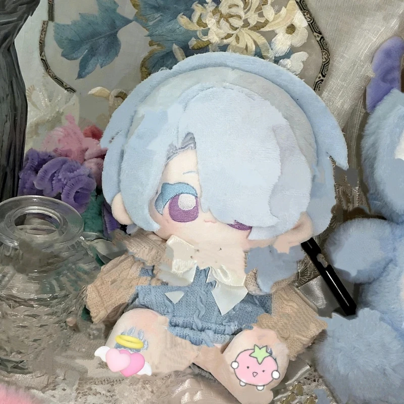 

20cm Game Honkai: Star Rail Mikhail Kawaii Cosplay Soft Cotton Doll Body With Skeleton Anime DIY Dress Up Toy Figures Fans Gift