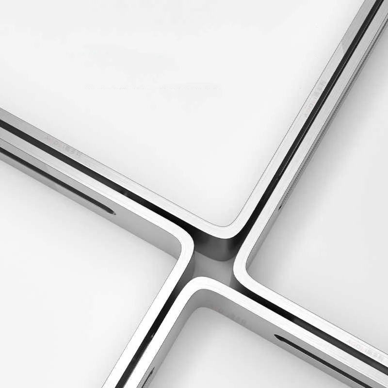1Pcs Stainless Steel Corner  Code  L-Shaped Long Hole Brushed Double Head  Movable 90 Degree Right Angle For Cabinet Furniture