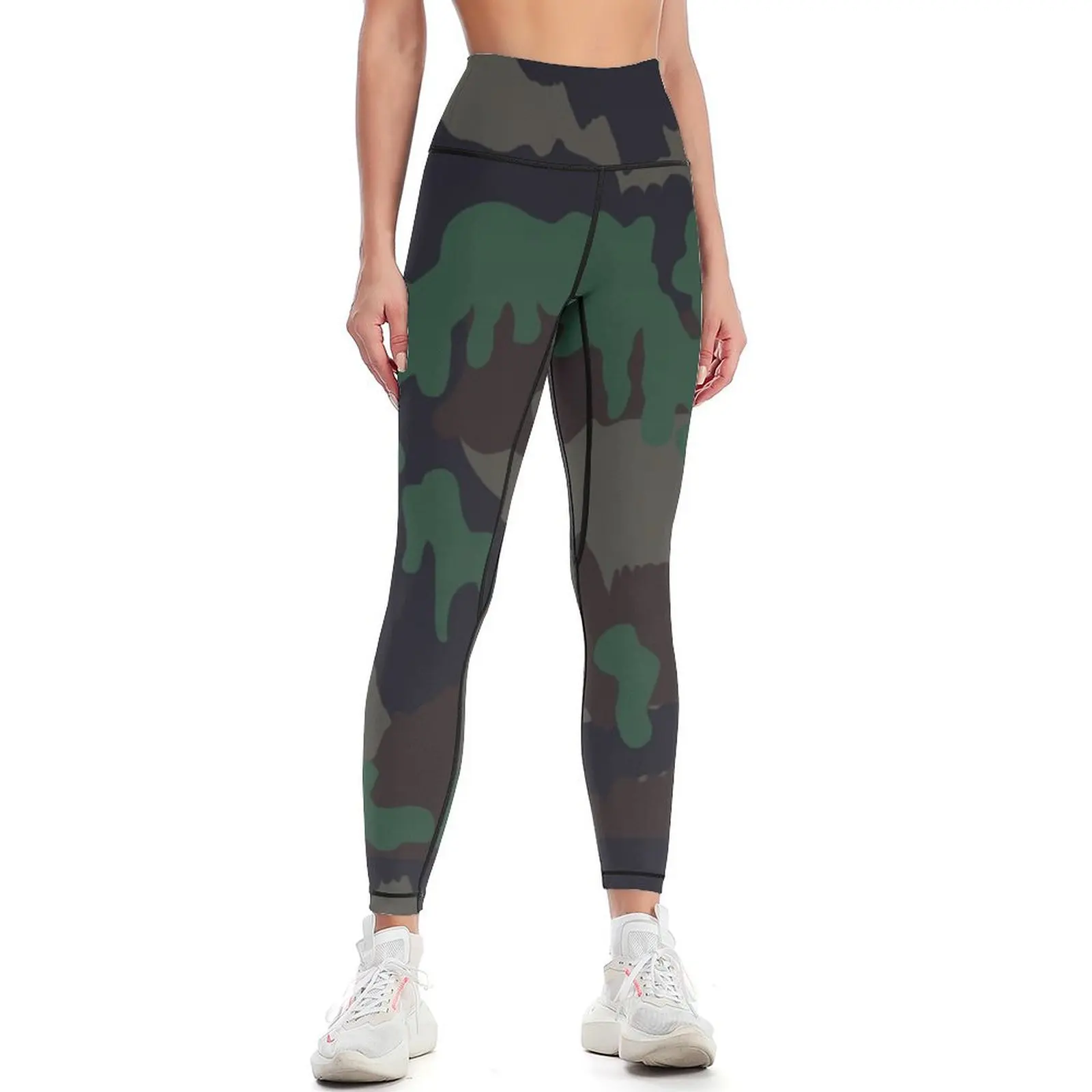 TAZ-90 (Swiss Woodland Camouflage) Leggings sport pants Sweatpants sportswear woman gym 2024 sports for push up Womens Leggings