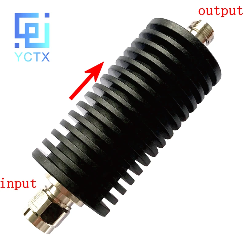 60W N Male Plug to N Female Jack Connector RF Attenuator DC-3Ghz/4Ghz RFcoaxial Power 50ohm 1~60db Brand New and High Quality