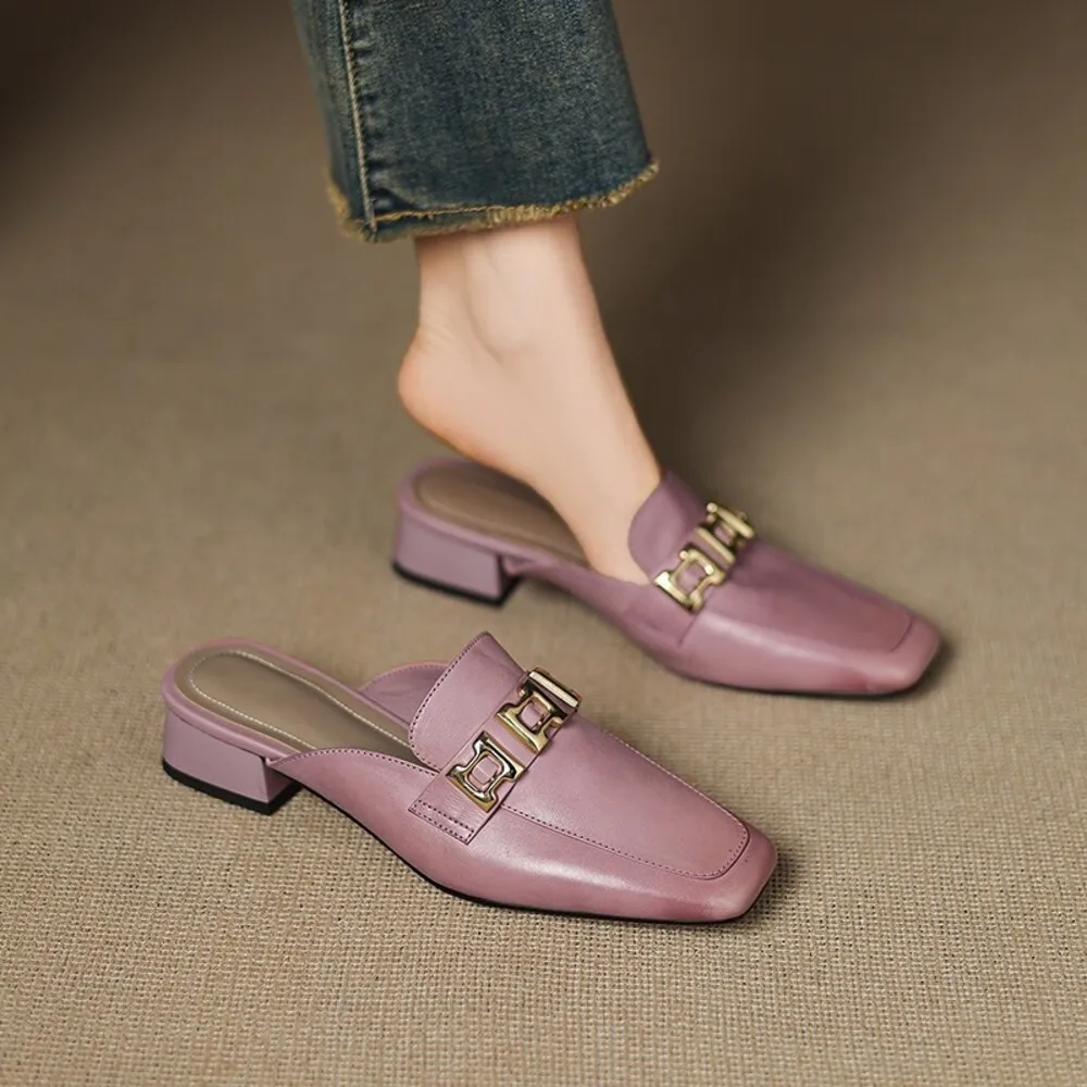 mules-retro-a-bout-carre-pour-femmes-chaussures-a-talon-bloc-bas-en-cuir-a-enfiler-avec-boucle-metallique-mocassins-decontractes-pour-le-bureau