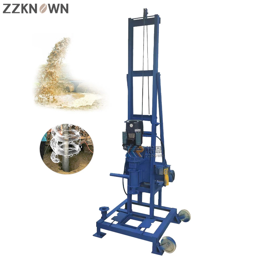 Well Drilling Machin Core Water Well Drilling Rig Machine Electric Foldable Equipment High Power Commercial