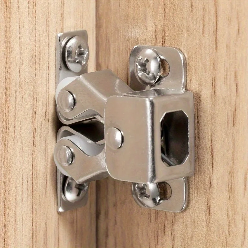5pcs Double Roller Lock Buckle Hardware for Wardrobe and Door Security,  Wardrobe Locks Vintage Lock Design Durable Construction