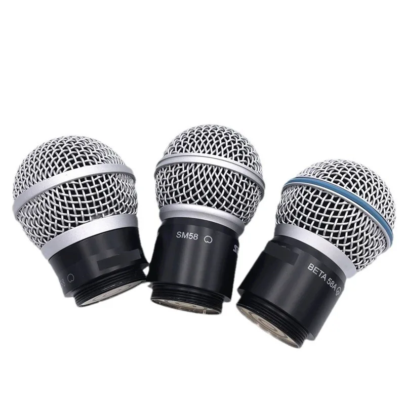 BETA58A SM58 PG58 Upper Steel Microphone Core Parts FOR SLX2 PGX2