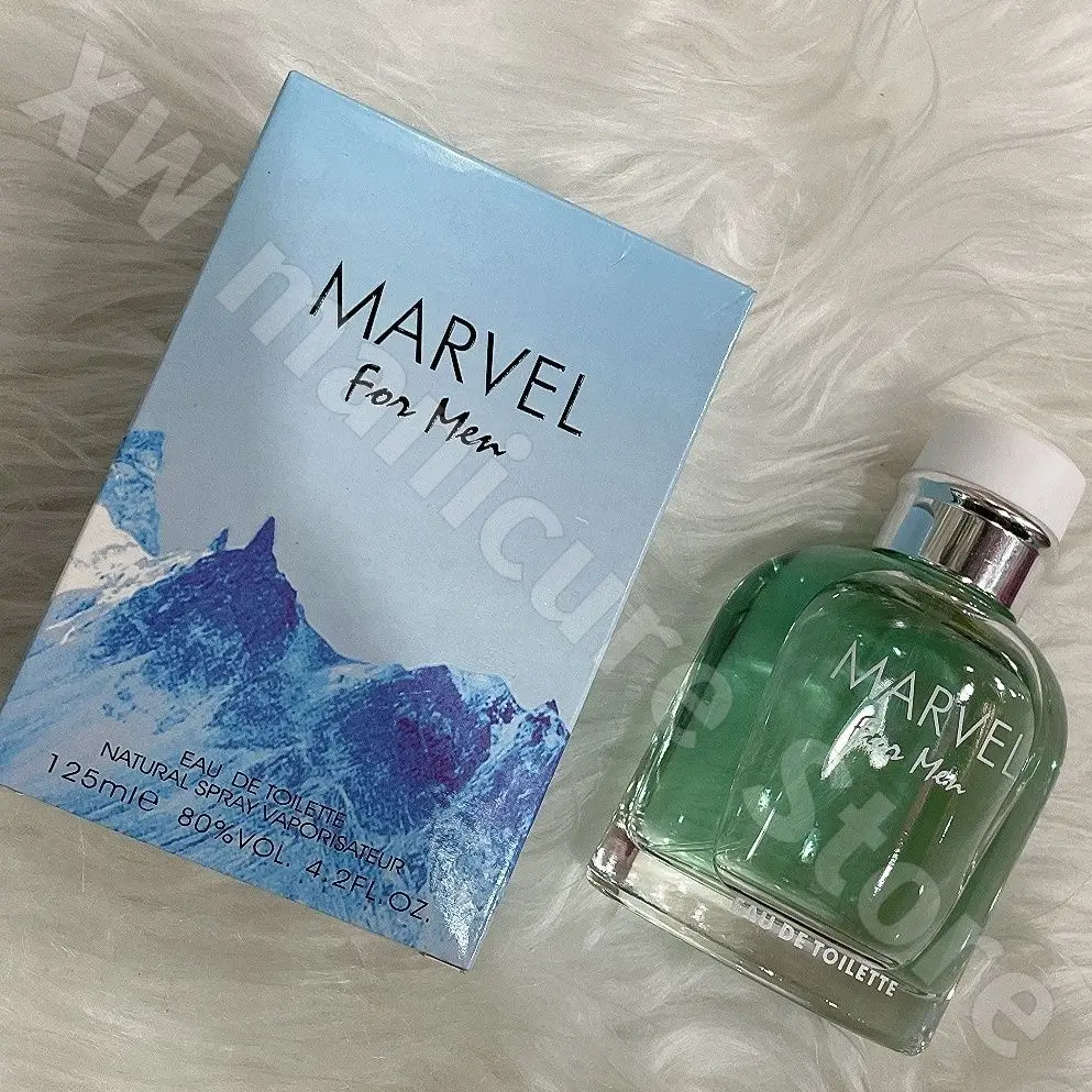 MARVEL men's perfume has a long-lasting fragrance fresh natural romantic sweet confident and charming removes odor 125ml