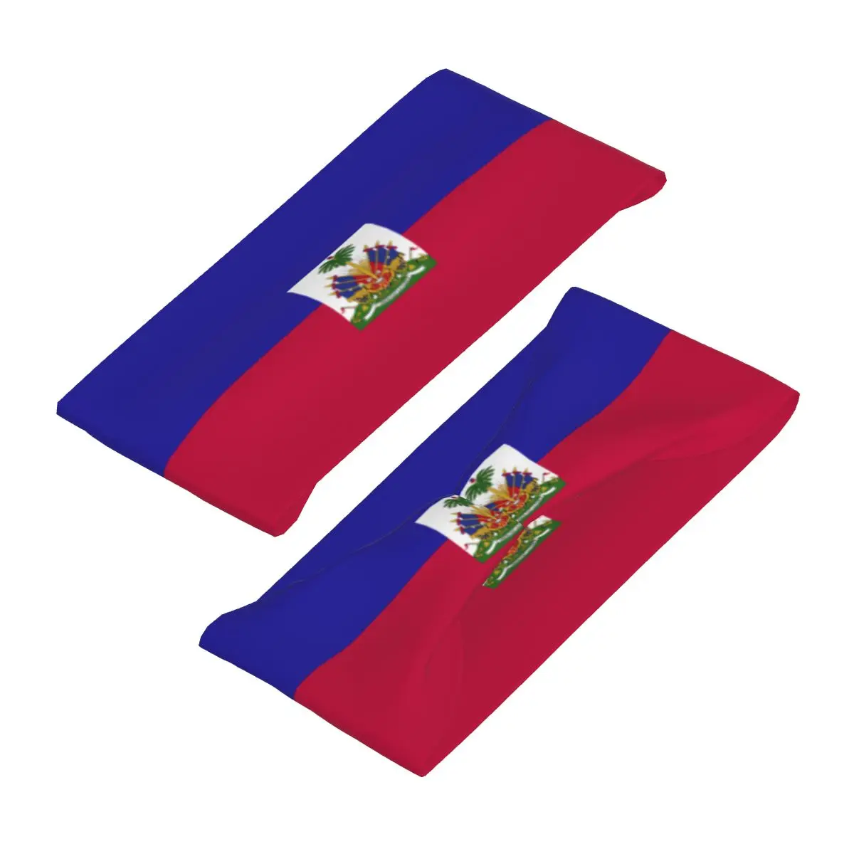 Diadema atlética con bandera de Haiti para hombres y mujeres, bandas elásticas para el sudor, baloncesto, deportes, gimnasio, Fitness, voleibol, Tenis