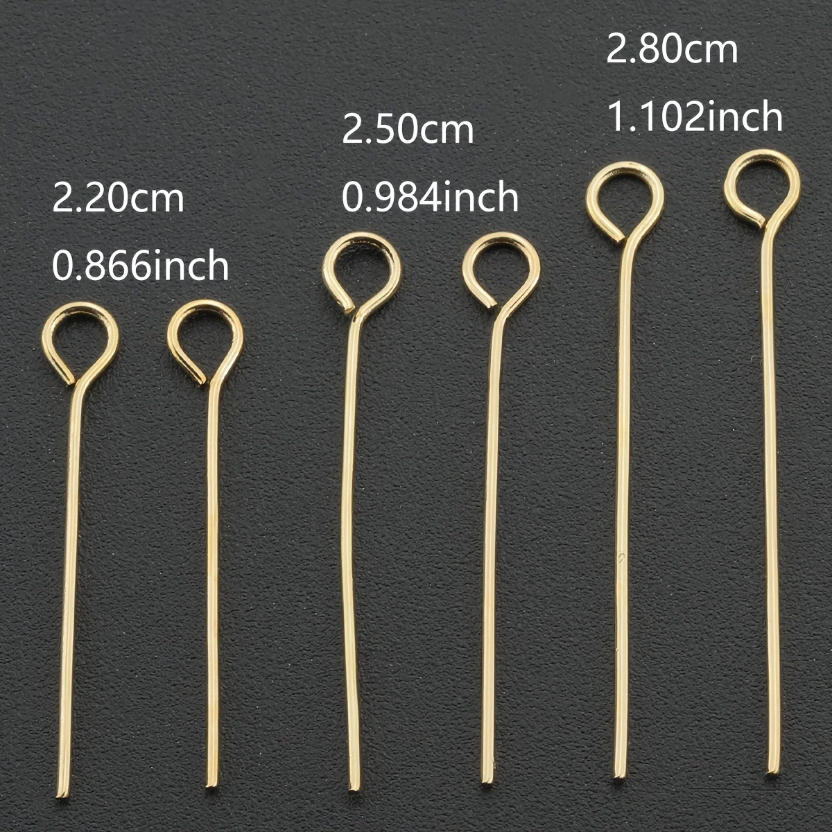 25 PCS Stainless Steel Jewelry Making Beads, suitable for DIY Ear Ring Connecting Pins, Pendants, and Beaded Accessories Making
