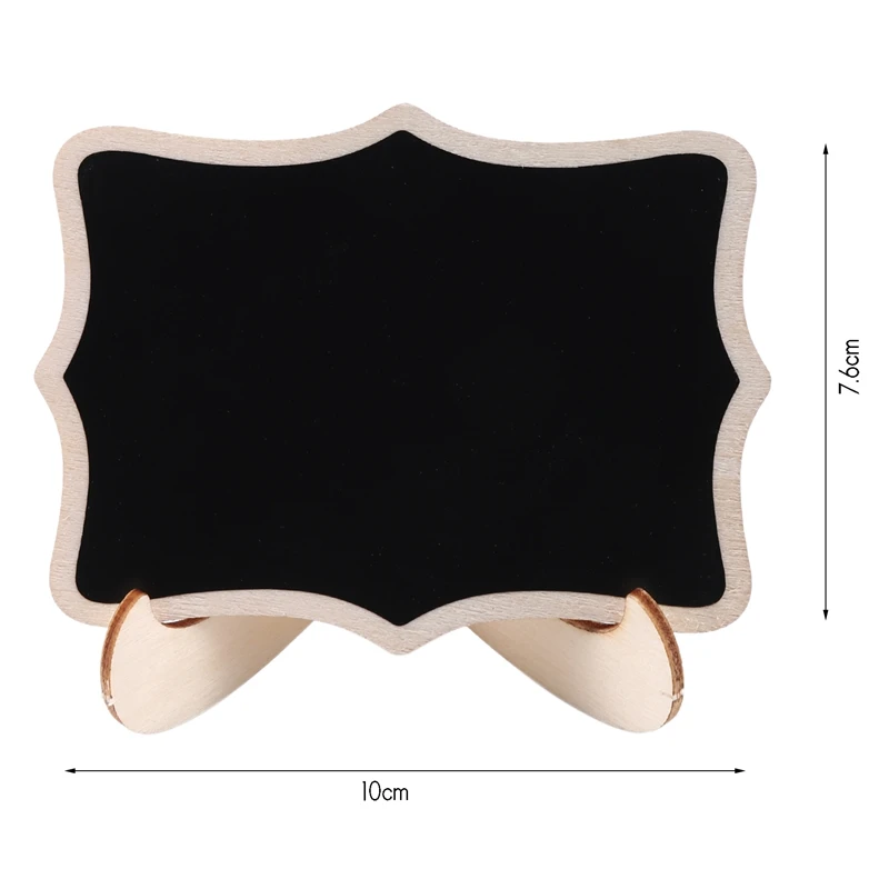 Mini pizarra con letrero, pizarra pequeña para bodas, fiestas de cumpleaños, carteles de tablero de mensajes y decoración de eventos, paquete de 20