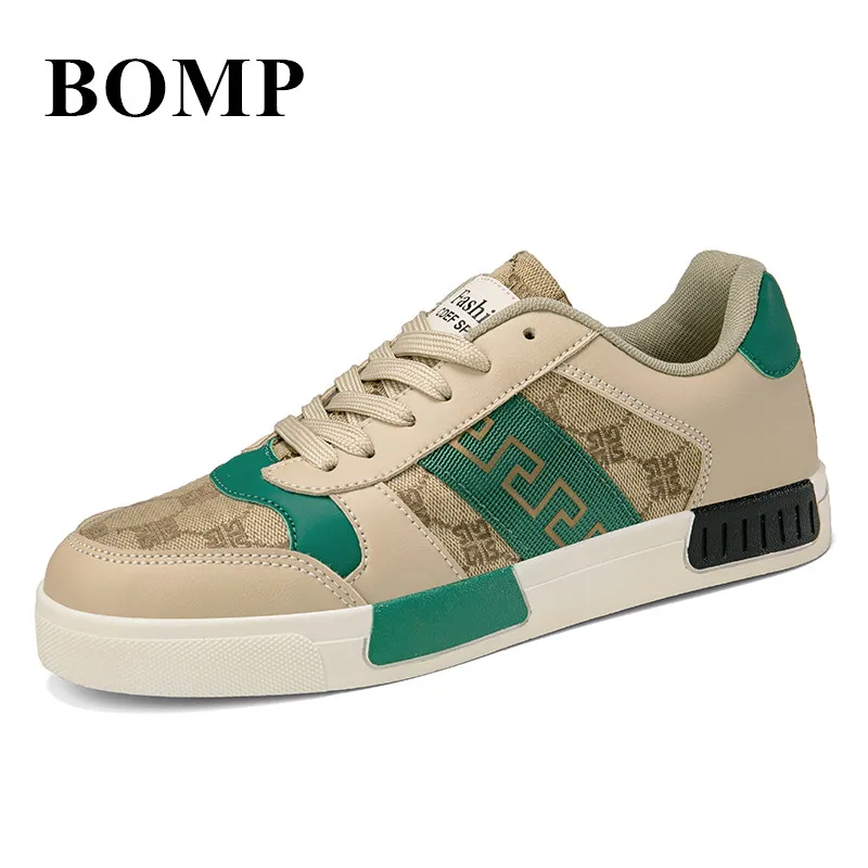 

2025 Retro Skateboard Shoes Men Big Size 39-47 Luxury Khaki Men's Skate Sneakers Low Cut Flat Brand Shoes Man chaussure hommes