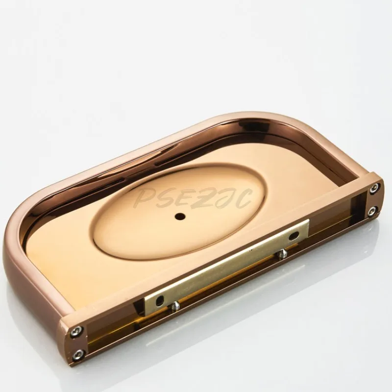 Simple Soap Holder Brass Plated Rose Gold Soap Holder Bathroom Soap Box Bathroom Pendant - view 4