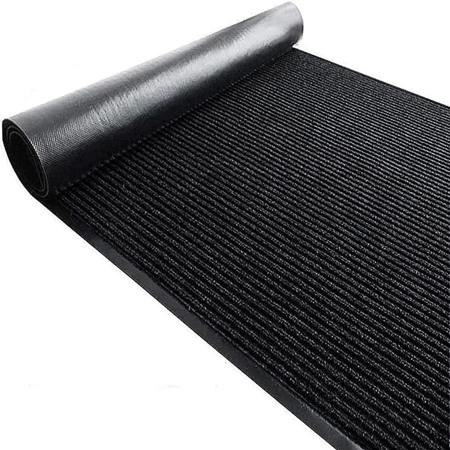 

4 X 6 Commercial Grade Door Floor Mat Brush Step Entrance Mat Vinyl Backed Utility Doormat Heavy Duty Floor Rugs Commercial Outd