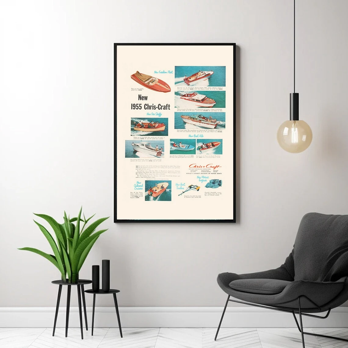 Retro Boat Ad - Vin… - image