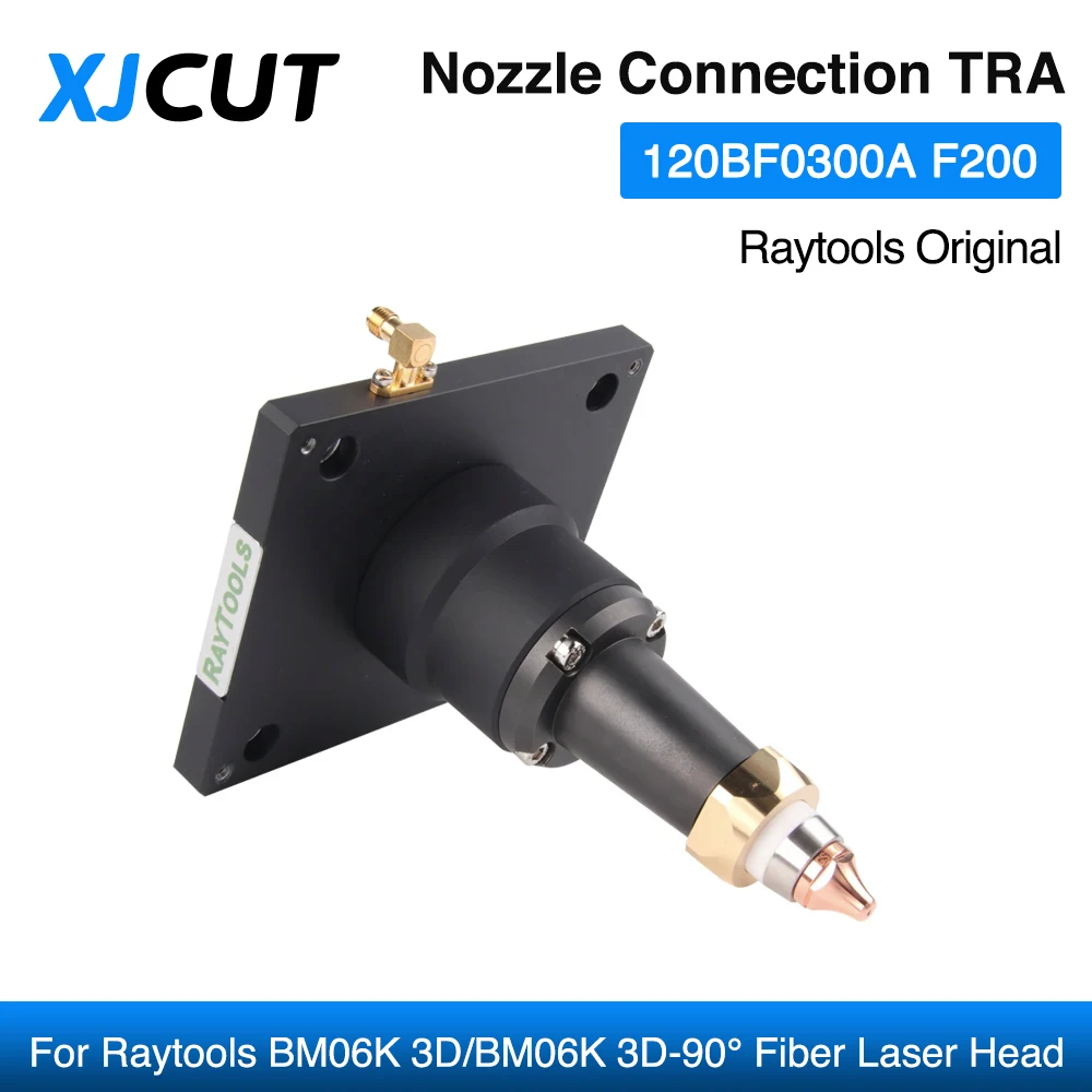 

XJCUT Raytools Original BM06K 3D F200 120BF0300A Nozzle Connector TRA For Raytools BM06K 3D/BM06K 3D-90° Laser Cutting Head