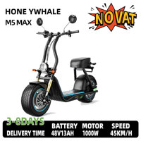HONEYWHALE M5 MAX(EEC) Adult Electric Bike 1000W  Motors 54.6V13AH  Battery  Electric Bicycle 14 Inch Fat Tire Ebike All Terrain