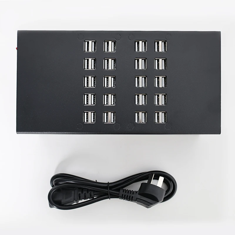 40 Dual Ports USB Charger Station 250W 50A/5V Multi-port Charger For iPhone Samsung Xiaomi Huawei
