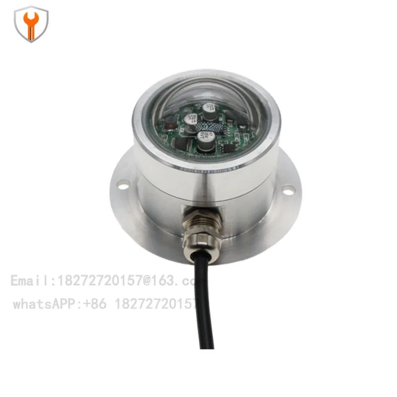 RS485 Dual Channel Metal Outdoor Meteorological Rain Gauge Monitoring High Precision Optical Rainfall Sensor