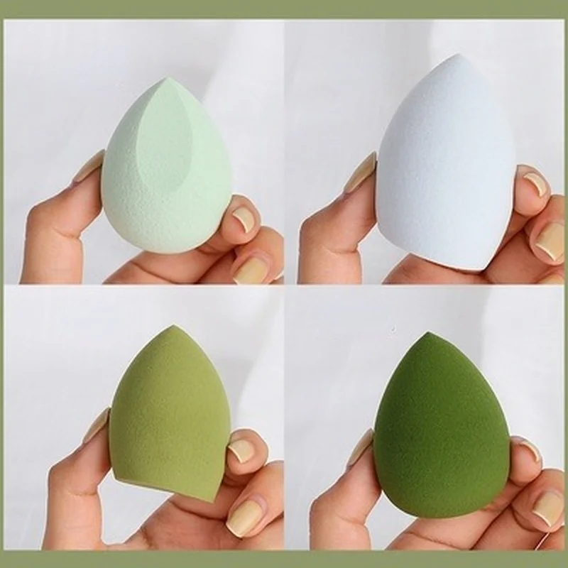 4PCS/Set Makeup Blender Sponge Cosmetic Puff Egg Makeup Sets Beauty Foundation Powder Puff Blush Sponge Tool Women Make Up Kit