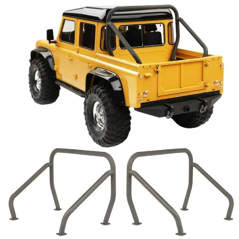 RC Car Wilderness Defender RD110 pickup truck rear bucket roll cage convertible version for 1/10 RC Crawler TRX4 #D1CDP3