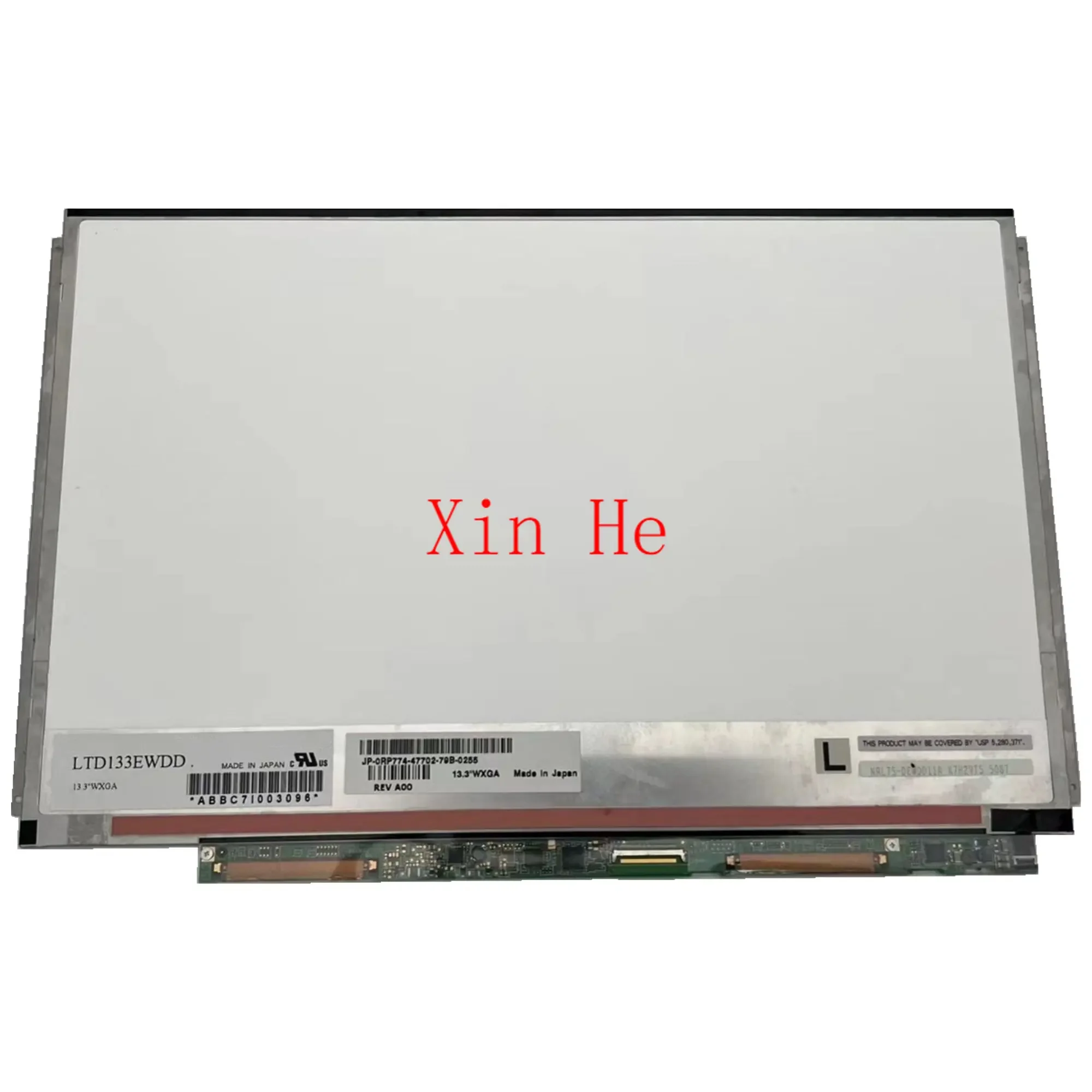 

LTD133EWDD N133I5-L01 LP133WX2-TLA2 N133I6-L0A 13.3 WXGA slim laptop LCD Screen Replacement