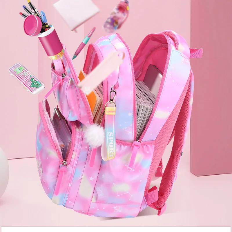 Cute Girls School Bags Children Primary School Backpack kids Book Bag Princess Schoolbag Waterproof Student Backpack