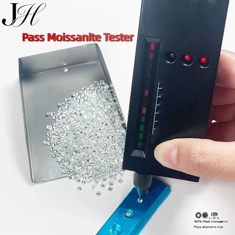 JOIAS HOME Wholesale 0.1CT-50CT Small Size Loose Moissanites Stones D Color VVS1 Gemstone Lab Grown Moissanite Diamonds