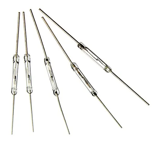 10pcs N/O Reed switch Magnetic Switch 2 * 14mm Normally Open Magnetic Induction switch