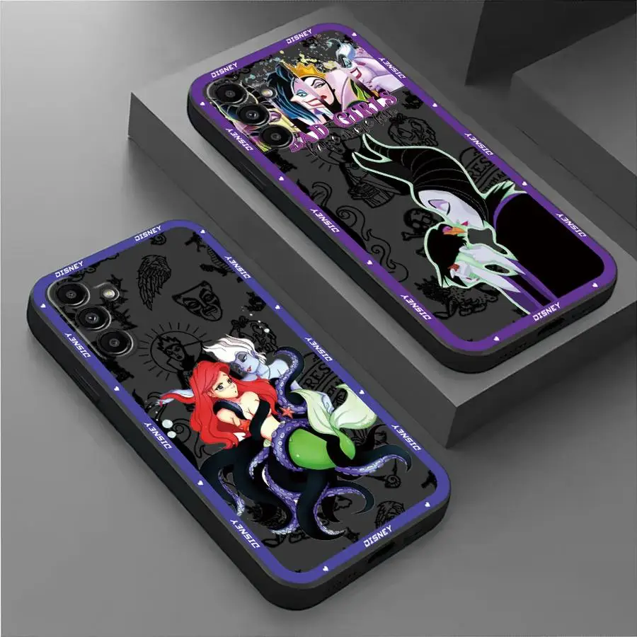 Disney Villain Queen Anime phone Case For Galaxy A10s A10e A20e A20s A30 A40 A02s A03Core A03s A04s A04e A05 A05s A06