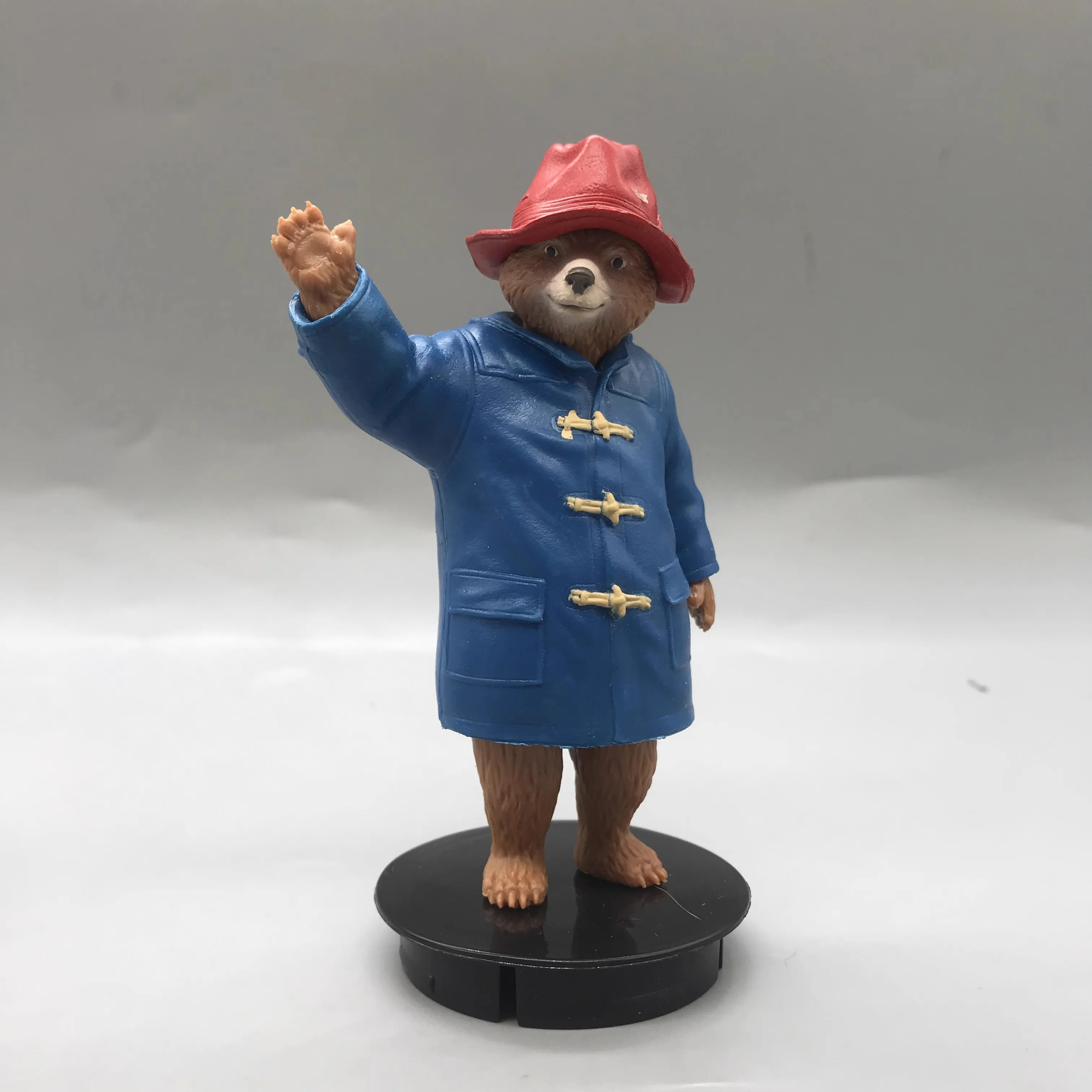 New In Stock Paddington In Peru Anime Figure 8cm Cute Sitting Posture Paddington Bear Doll Action Figure Custom Toys Kids Gift