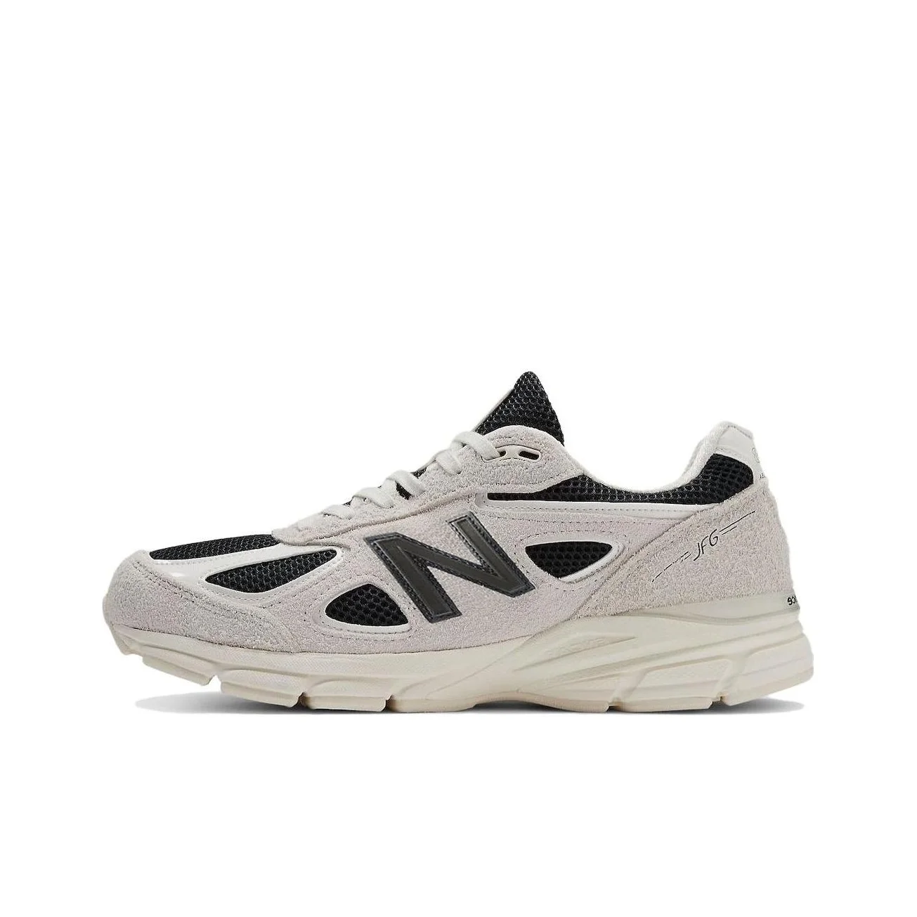 New Balance NB 990 V4 Running Shoes Men's Low Top Beige Black U990JR4
