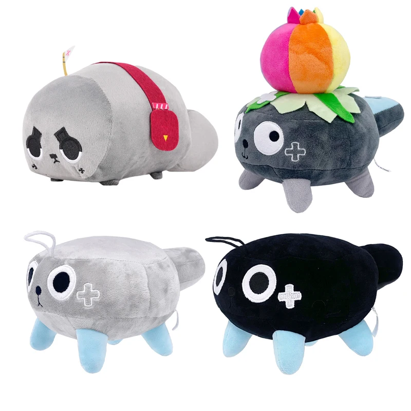 Kawaii Chubby round Creature Plush Toy Soft Cartoon Stuffed Doll Gift for All Ages Cute Soft Toy Collection