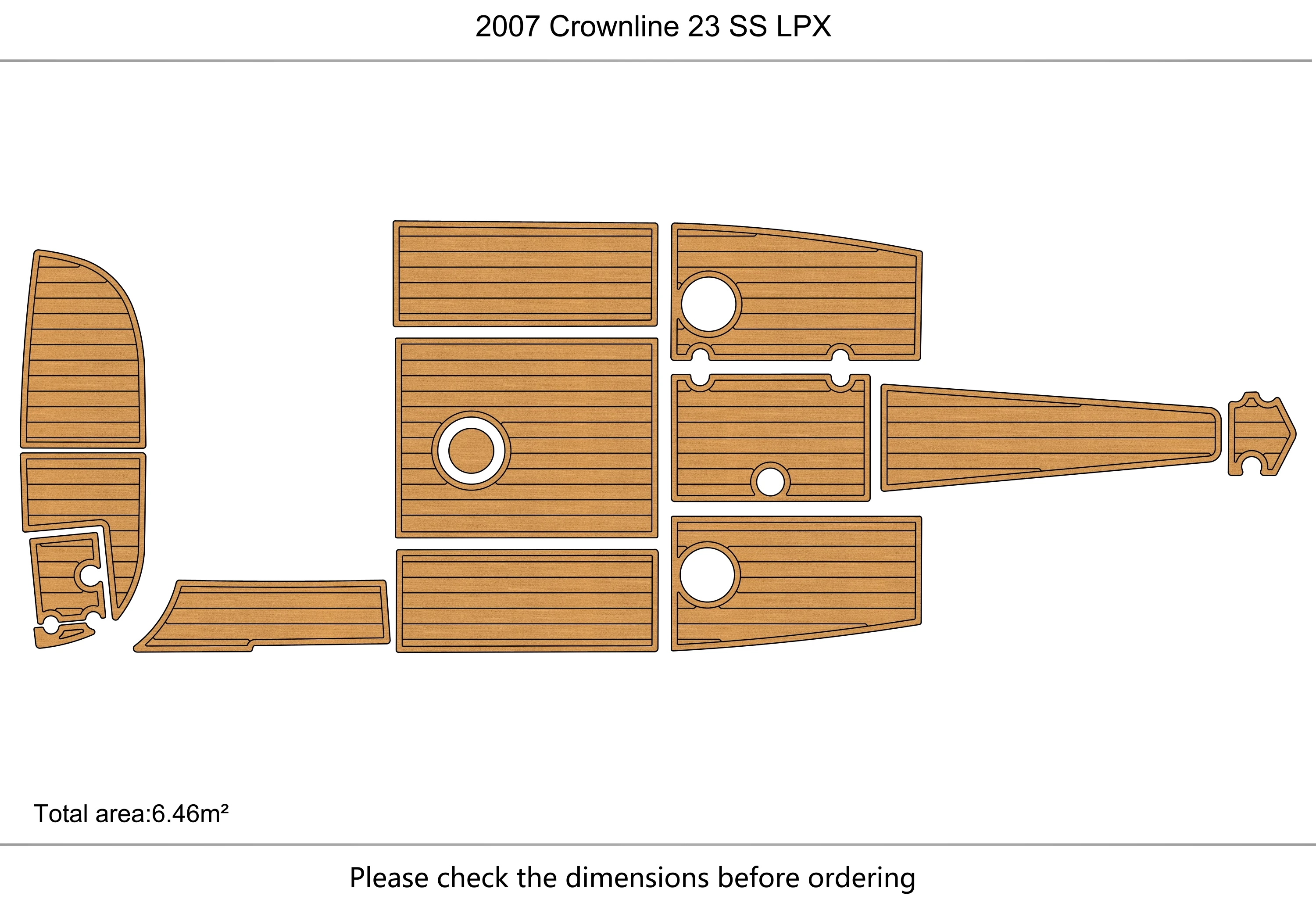 2007 crownliner 23 ss lpx Limited Cockpit 1/4