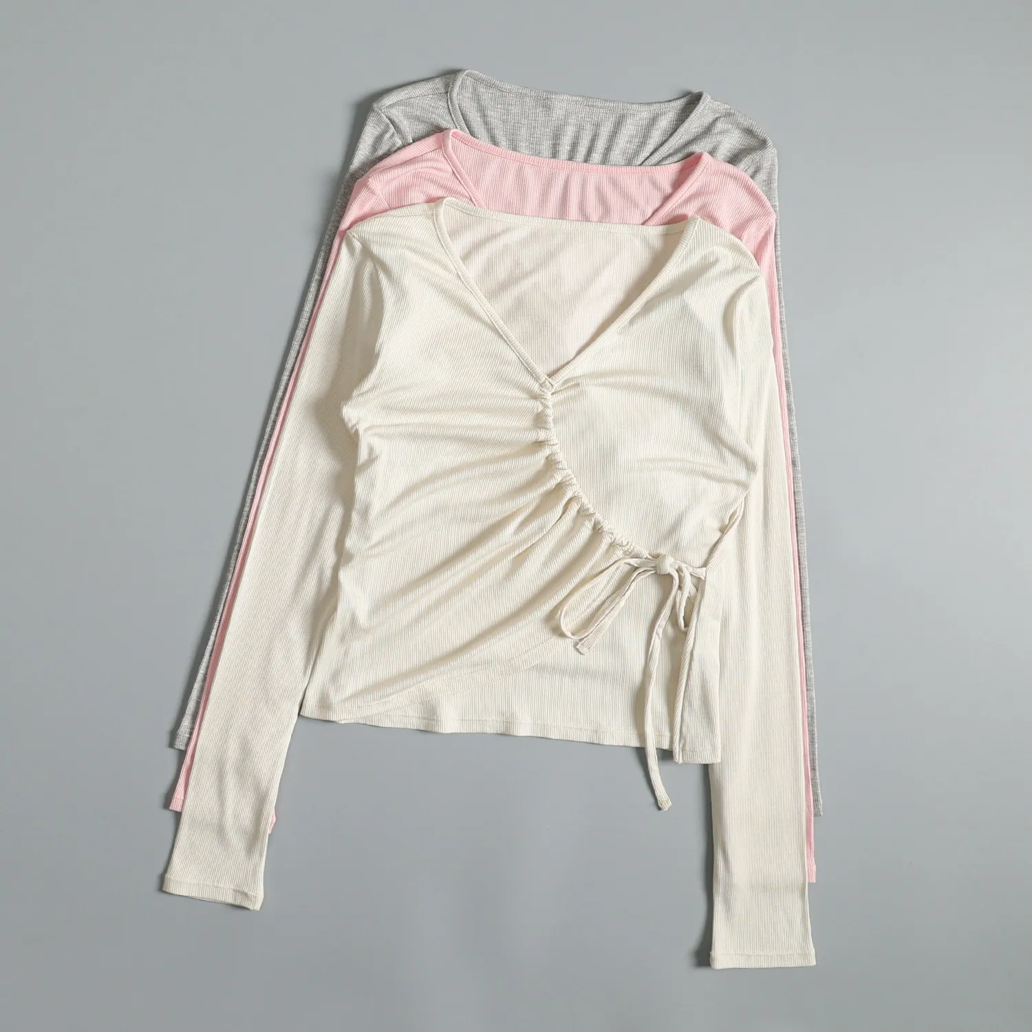 High-looking sports tops for women in spring beautiful slimming Pilates exercise yoga clothes quick-drying morning running