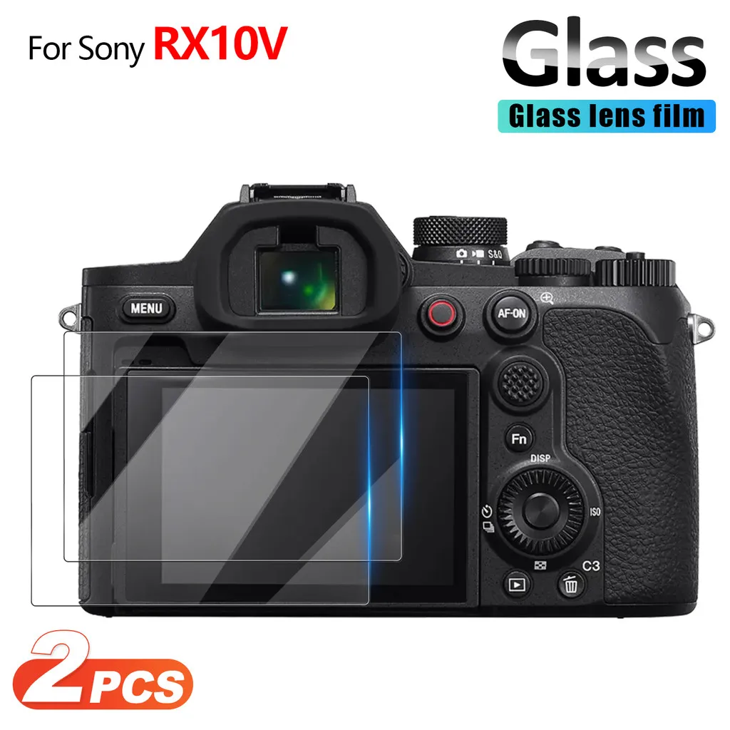 For Sony RX10V 8K HD Anti-Scratch Oleophobic Waterproof Camera LCD Display Shield Easy Install 9HTempered Glass Screen Protector