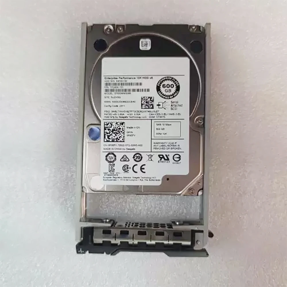 For DELL 0R95FV HDD 600G 10K SAS 12G 2.5'' ST600MM0088 Hard Drive