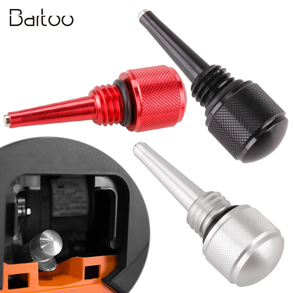 Magnetic Oil Dipstick M18×2.5 Aluminum Generator Oil Dip Stick Fit Yamaha WEN Inverter Generators Replacement for 55201 OCC069