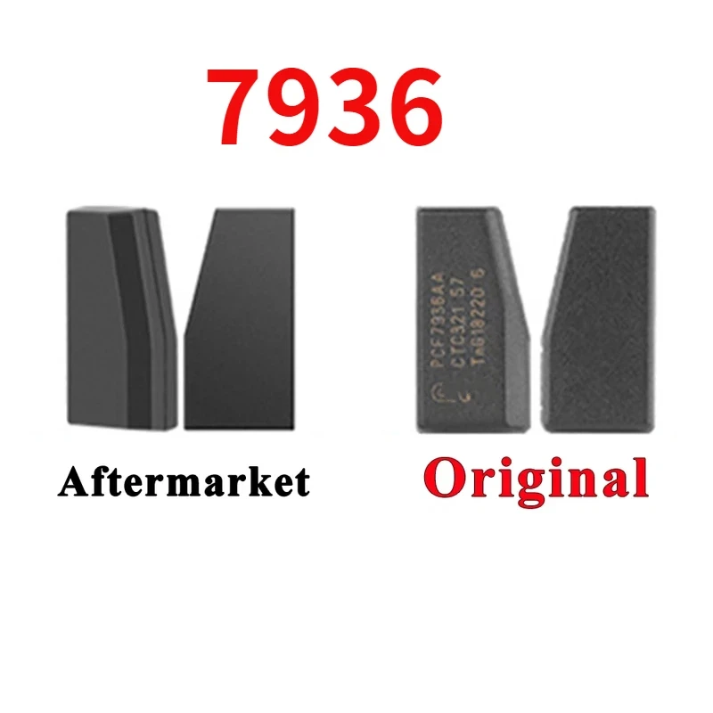 10pcs Original/Aftermarket PCF7936AS Auto Car Key transponder Chip ID46 chip PCF7936 PCF7936AA Locksmith Tool pcf 7936