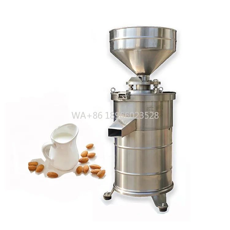 Mesin Penggiling Biji-bijian Susu Beras Almond Pabrik Batu Industri