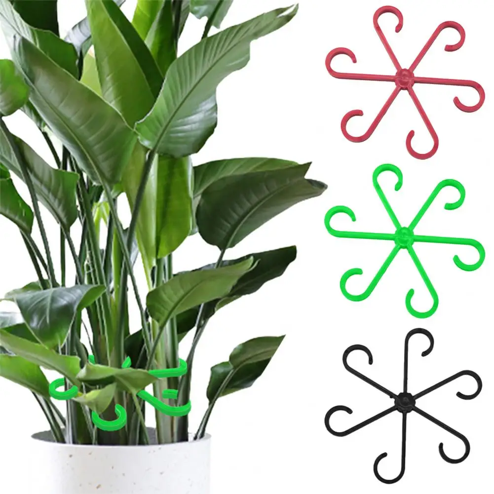 Plant Stem Gathering Rack Outdoor Plant Support Durable Plant Stem Support Clips for Indoor Outdoor Use Waterproof for Secure