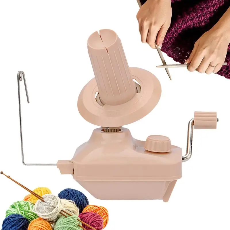 

Hand Operated Yarn Ball Winder Portable Yarn Winder Domestic Yarn Winder Manual Yarn Braiding Machine Home Sewing Accessories