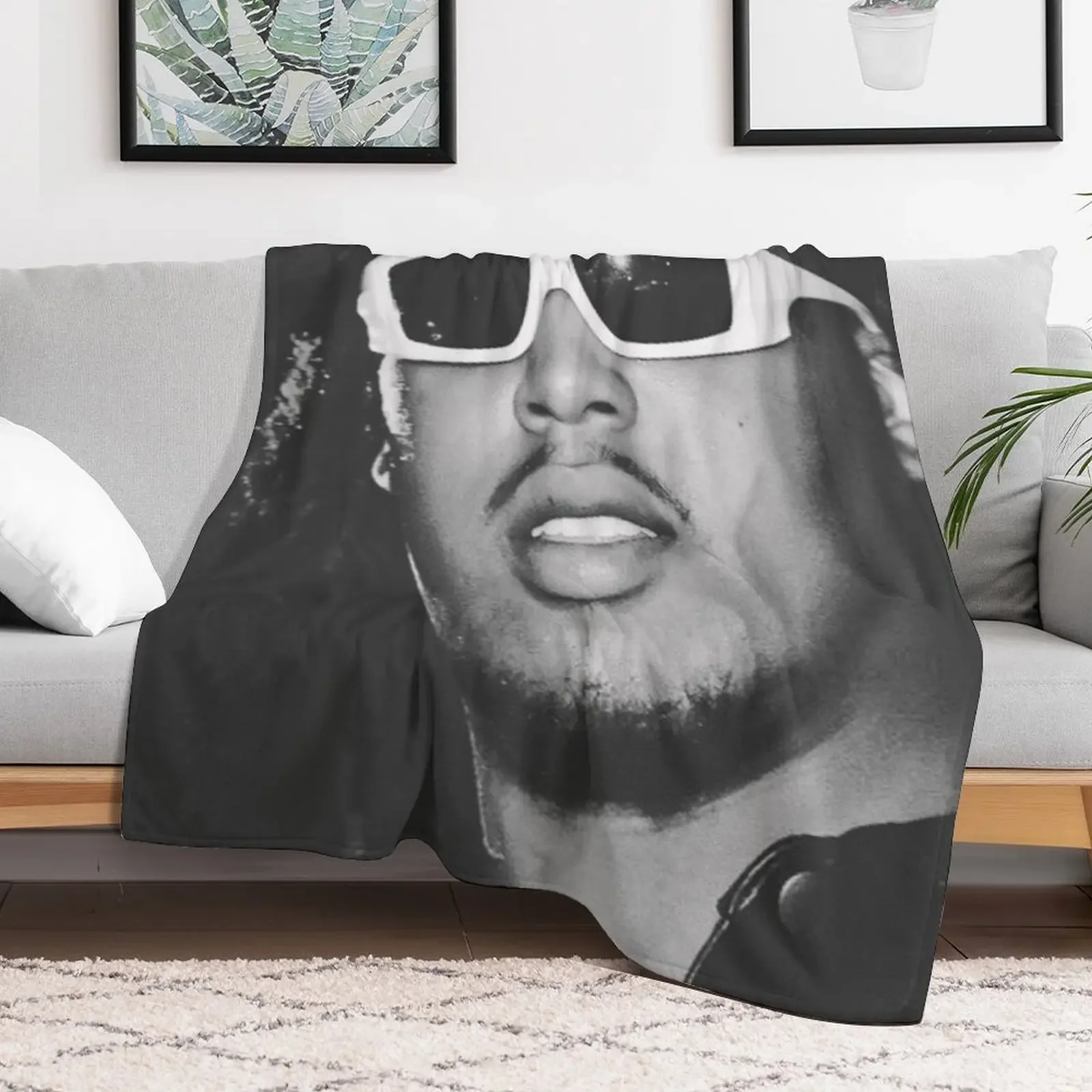 Takeoff Rapper Throw Blanket Stylish Decor Blanket Gift for Friends Roommate