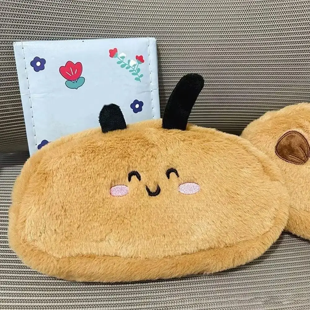 INS Bear Shape Pen Bag Large Capacity Multi-functional Stationery Bag Pen Box Students