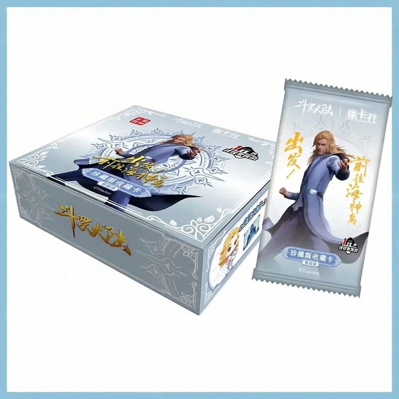 Genuine Douluo Dalu Card Deluxe 10th Bullet Jian Dao Chen Xin Xiao Wu Tang San Collectible Cards Anime Peripheral Gifts