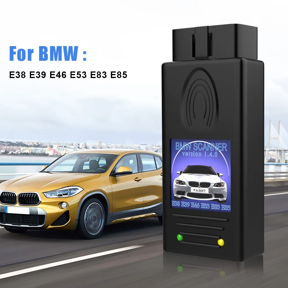 USB Diagnostic Interface Repairing Tools Multi-Function Unlock Version For BMW Scanner 1.4.0 For Windows XP