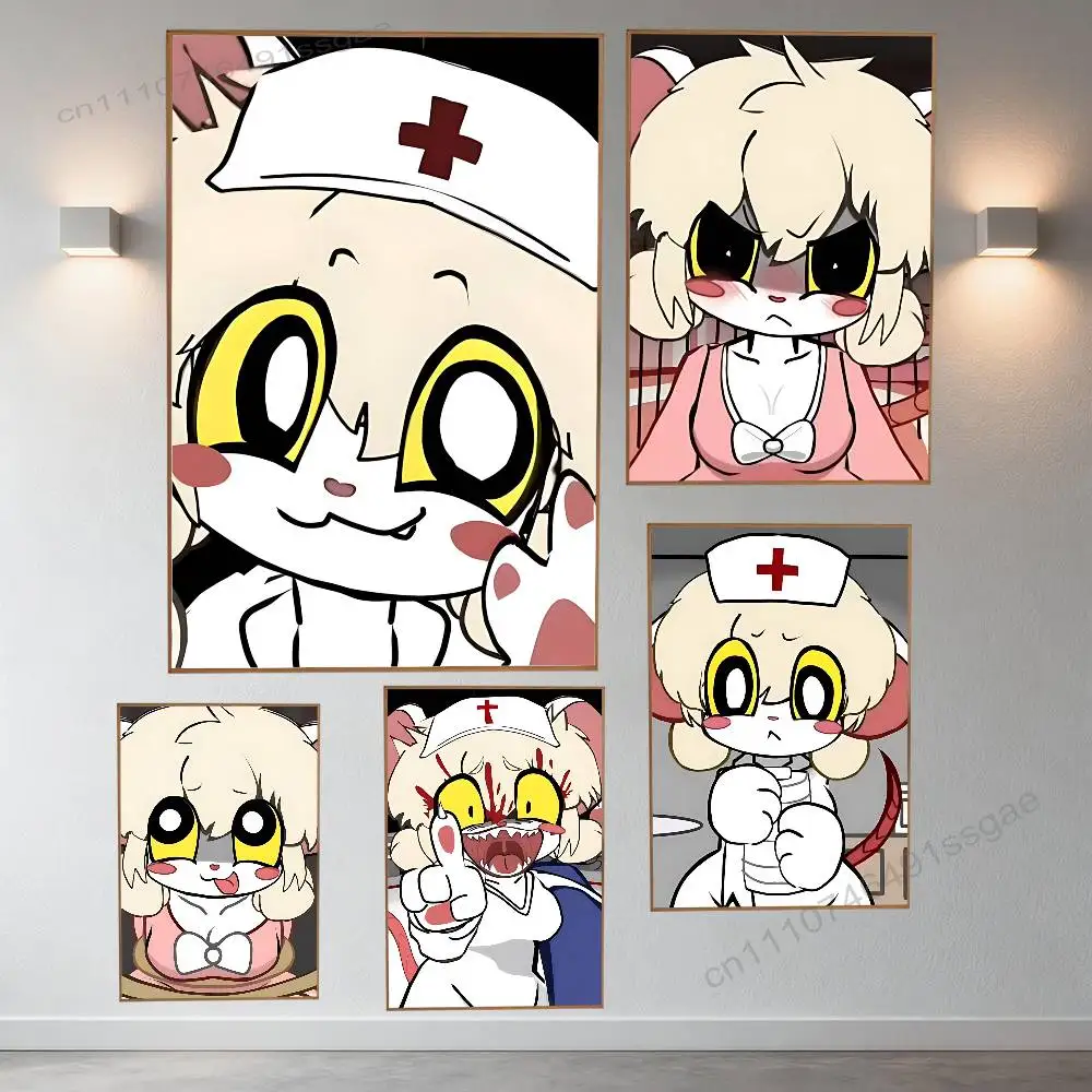 

T-Terrible M-Mouse L-Lorna Poster Retro Paper Sticker DIY Room Bar Cafe Aesthetic Art Wall Painting