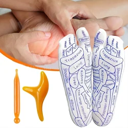 Conjunto de calcetines de acupuntura de masaje para hombres y mujeres, calcetines elásticos para aliviar el dolor de pies, guantes para el cuidado de la salud, calcetines de acupresión