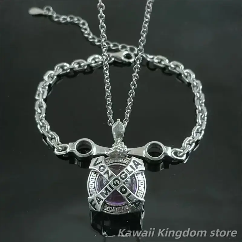 HITMAN REBORN Hibari Kyōya аниме косплей браслеты ручной работы ювелирные изделия ожерелье игра ручная цепочка аксессуары реквизит подарок