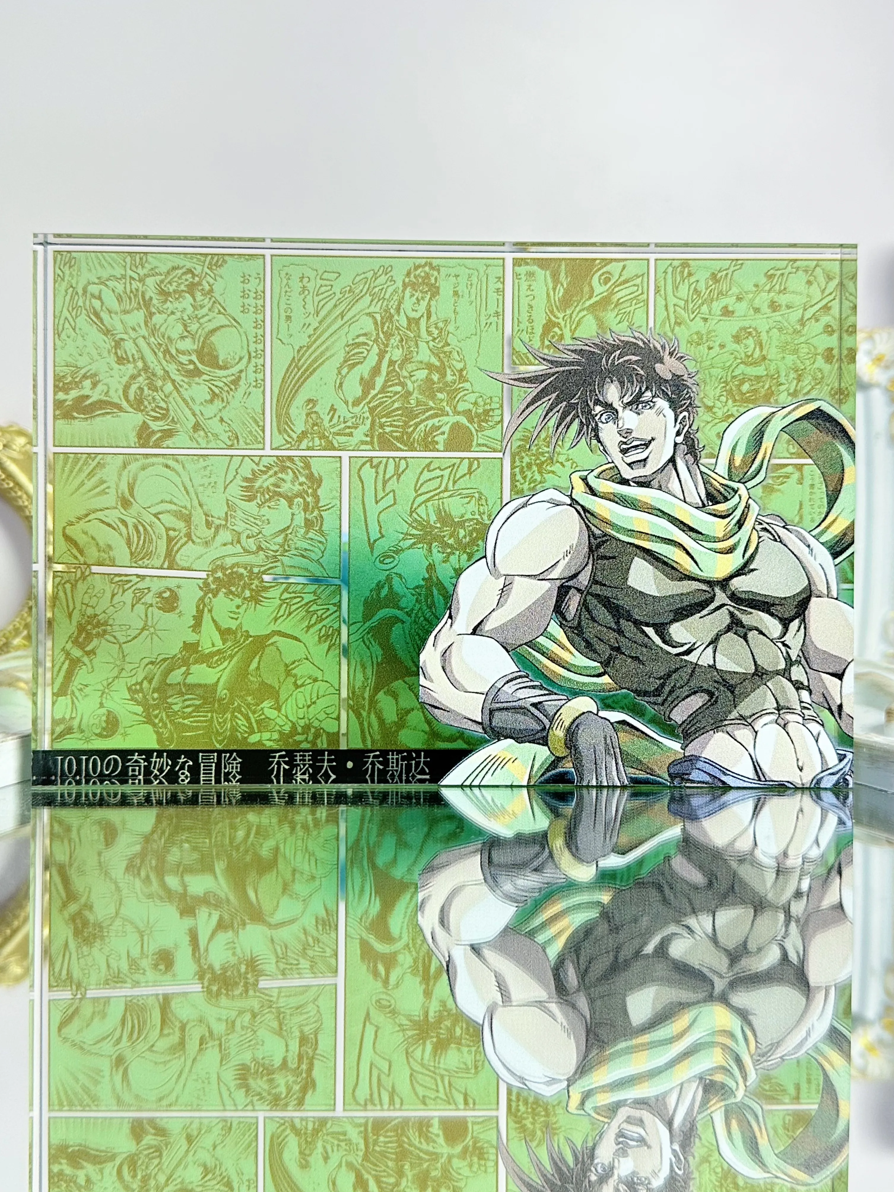 Anime Acrylic Stand Block Peripheral Kujo Jootaro Dio Giovanna Joseph Joestar Anime Customized high transparency acrylic bricks