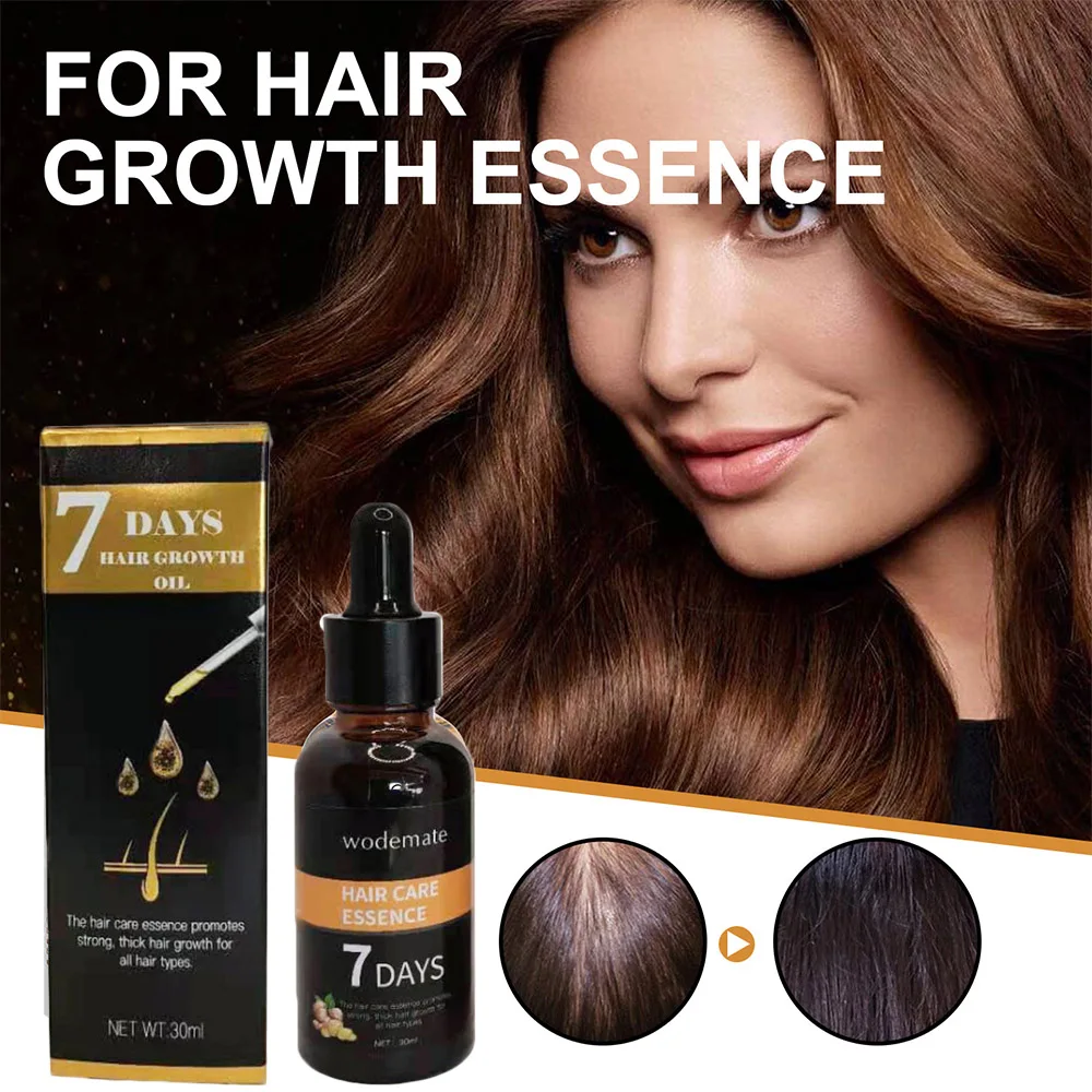 Hair Growth Oil Hair Treatments Essential Oil Serum Oil Hair Nourishing Treament Liquid Growth เครื่องปรับอากาศ Care Nourishing 30Ml